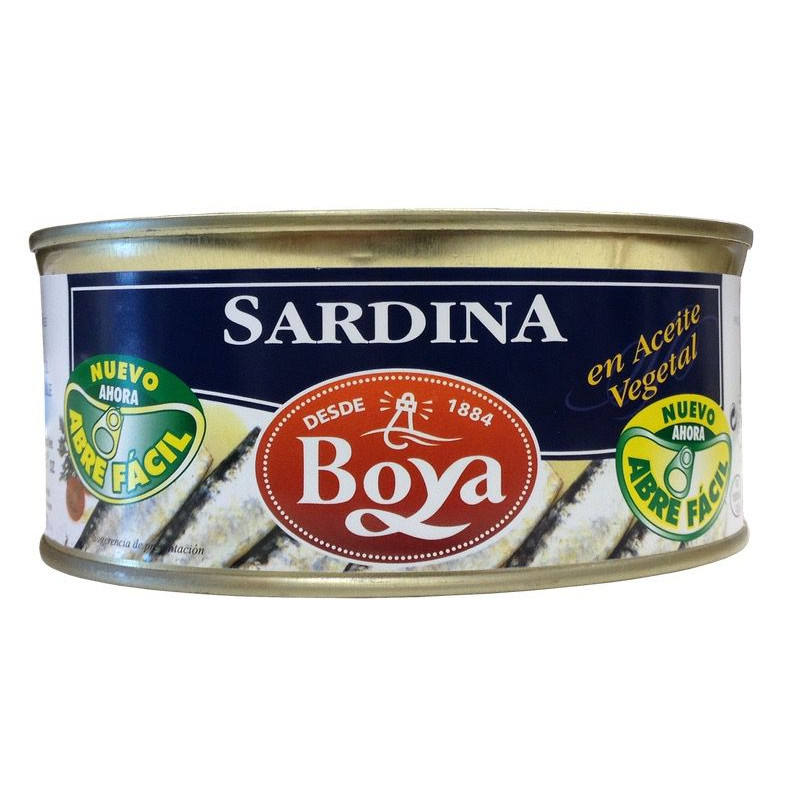 SARDINAS EN ACEITE 25/35 PIEZAS RO-1000 F.A.6/1Kg